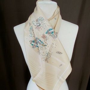 Vintage Boselli Trevira Italian Made Scarf